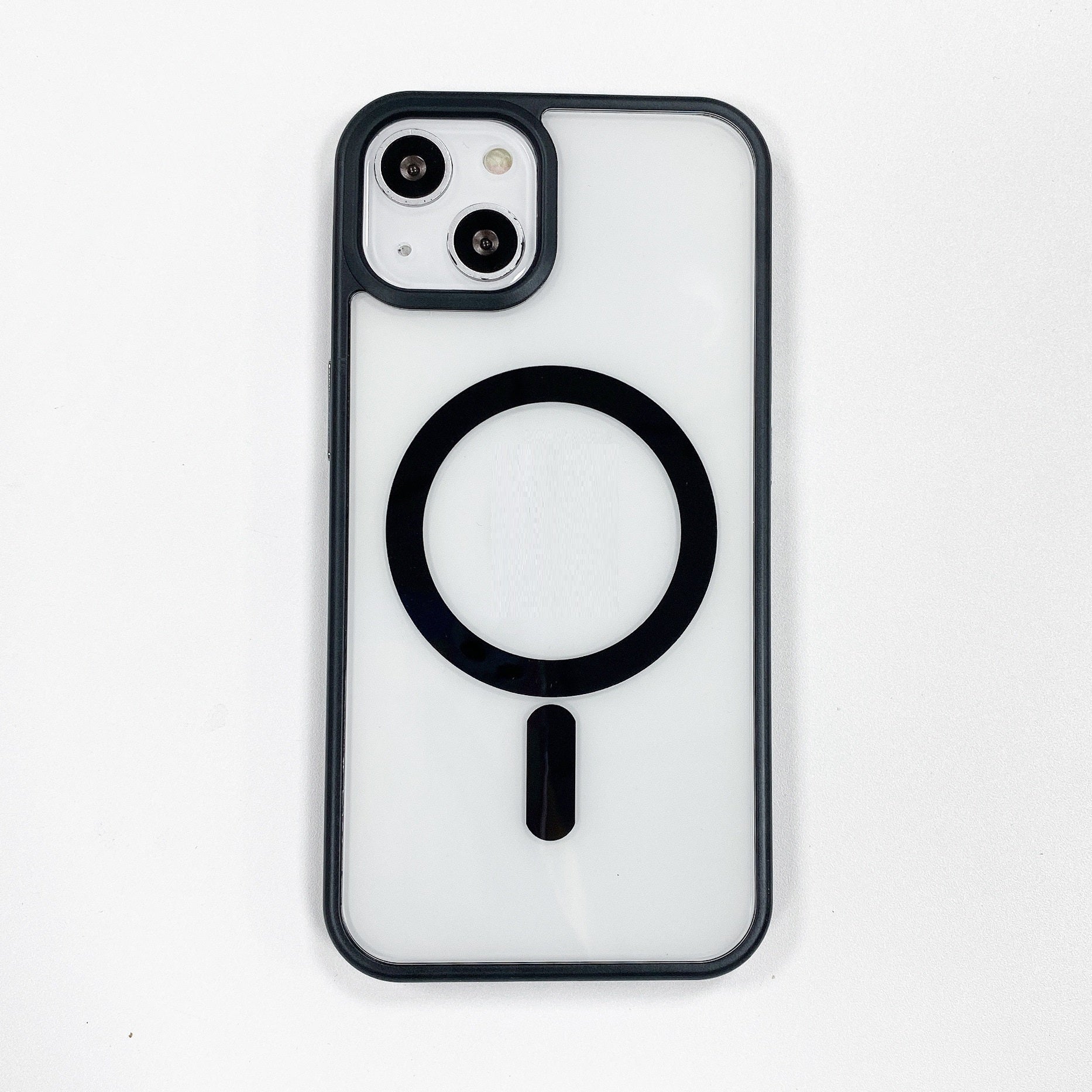 Funda de teléfono transparente de acrílico con MagSafe, esencial para la protección del Phone Case.
