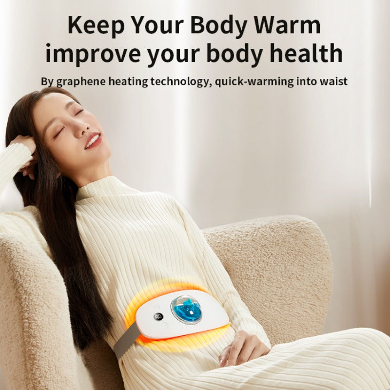Pad For Gift: Cinturón de calentamiento portátil y sin cable para la comodidad y salud del cuerpo.
